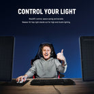 NEEWER GL1 15.5" 2800 lumens Key Light Streaming light with PC/ Mac Control & iOS Android APP & Desk Clamp