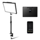 NEEWER GL1 15.5" 2800 lumens Key Light Streaming light with PC/ Mac Control & iOS Android APP & Desk Clamp