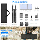 Neewer 2 Packs P280 CRI97+ RGB LED Video Light Battery Kit with APP Control
