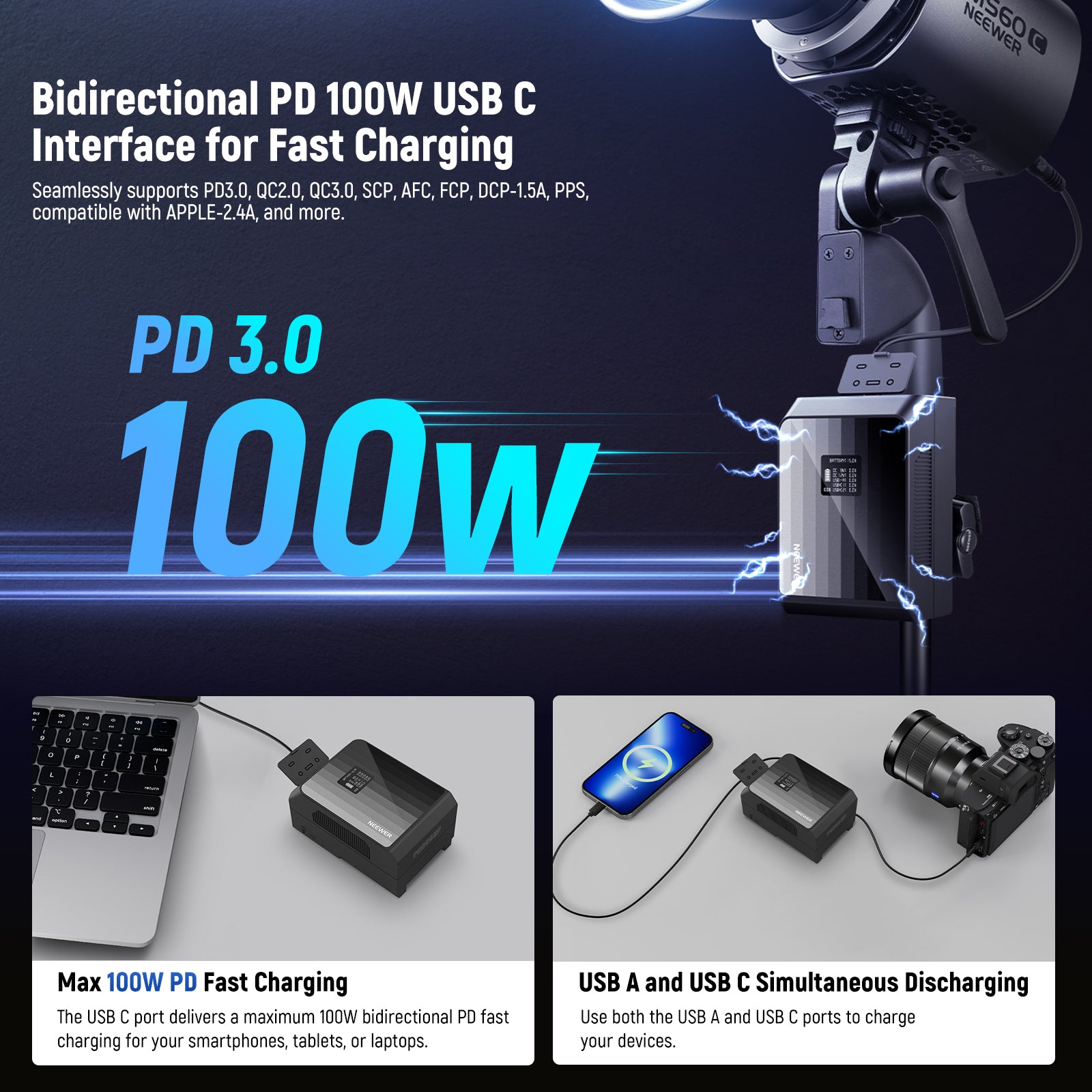 V mount Battery – NEEWER.CA