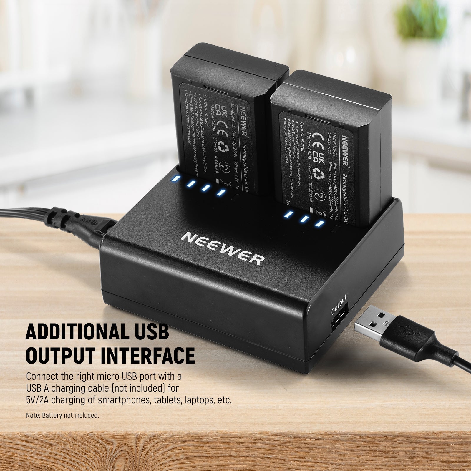 Neewer NC2-Z1 Battery Charger - Thumbnail 2