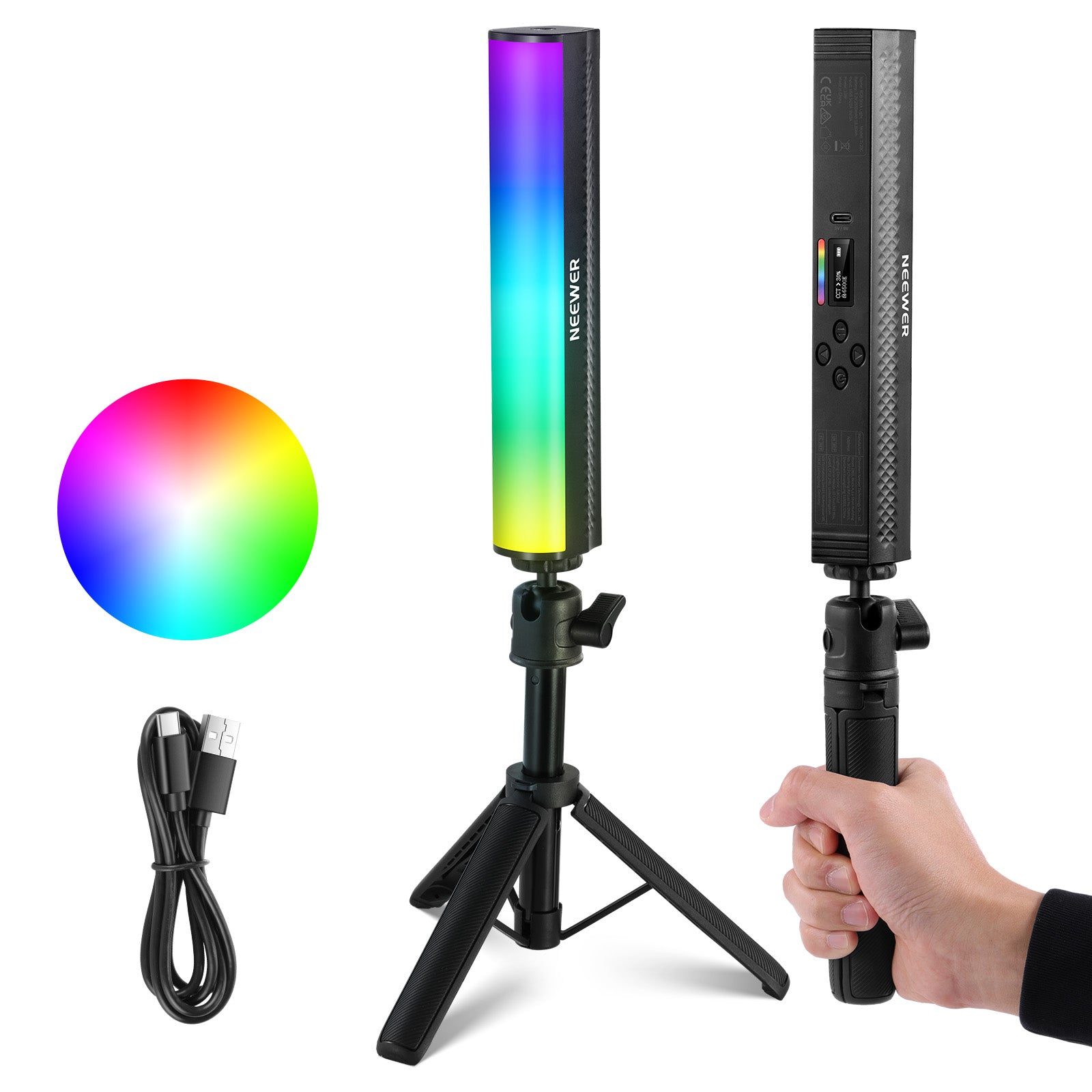 NEEWER AP150C 150W RGB LED Panel Video Light Kit - NEEWER – NEEWER.CA