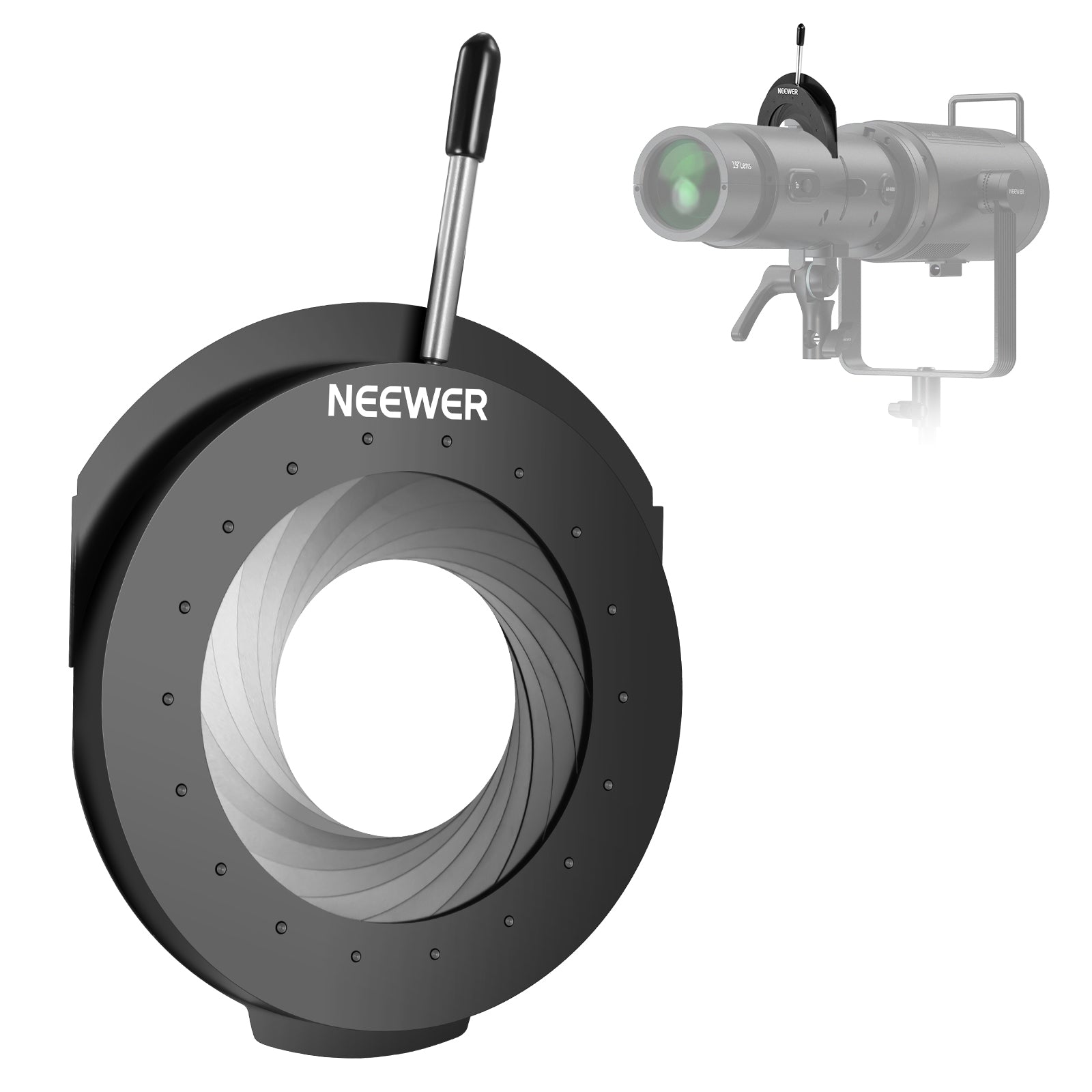 NEEWER Iris Shutter for LS-300 Spotlight - Thumbnail 5
