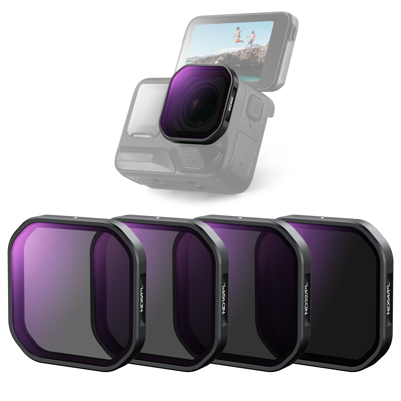 Neewer PL/ND Filter for Insta360 Ace Pro 2 - Thumbnail 4