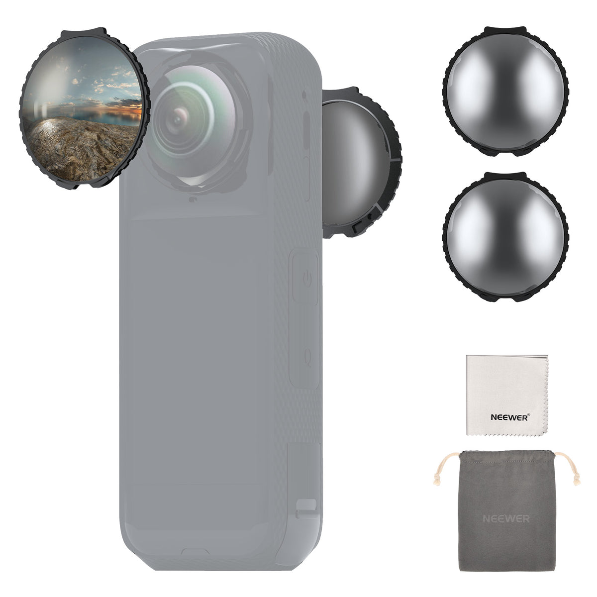 NEEWER ND Filters Compatible with Insta360 X5
