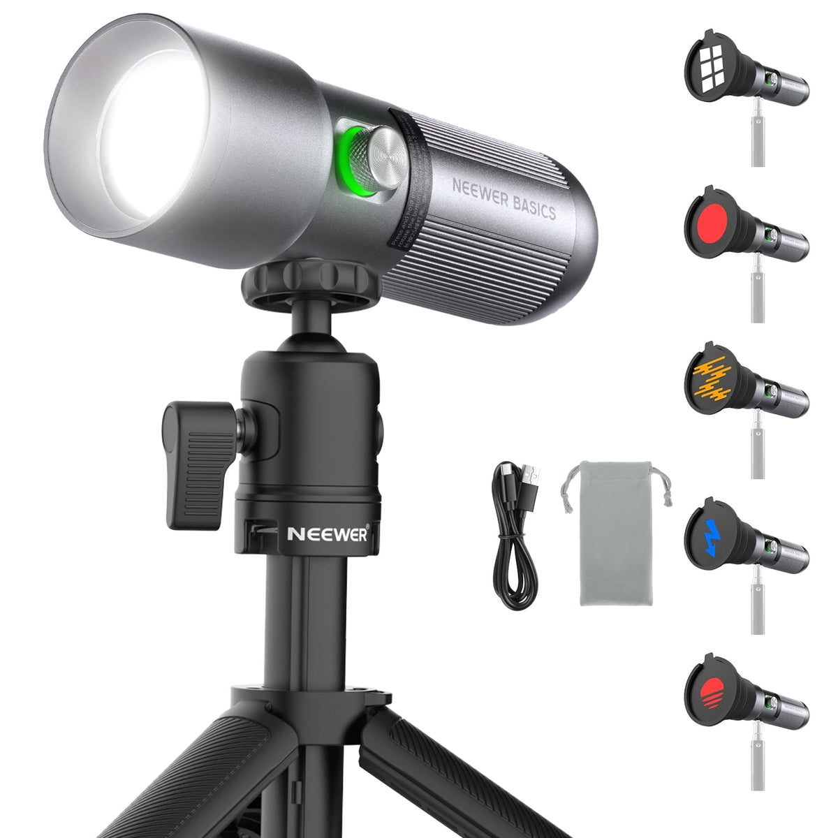 NEEWER FL10 Photography Flashlight with Mini Tripod Kit – NEEWER.CA