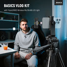 NEEWER PA056 Vlog Kit For Phone with Tripod & Wireless Mic