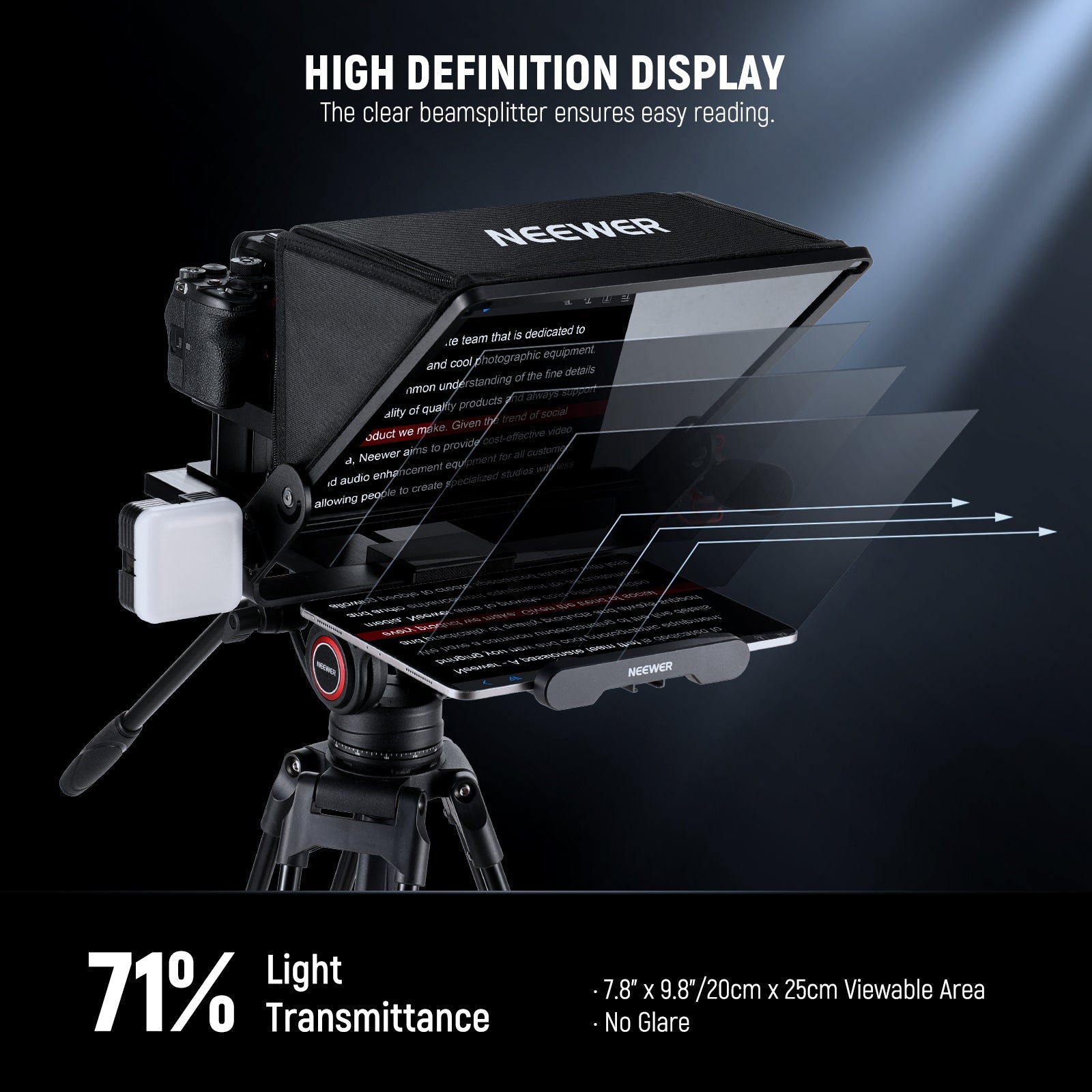 NEEWER X14 III Remote Control Teleprompter - NEEWER
