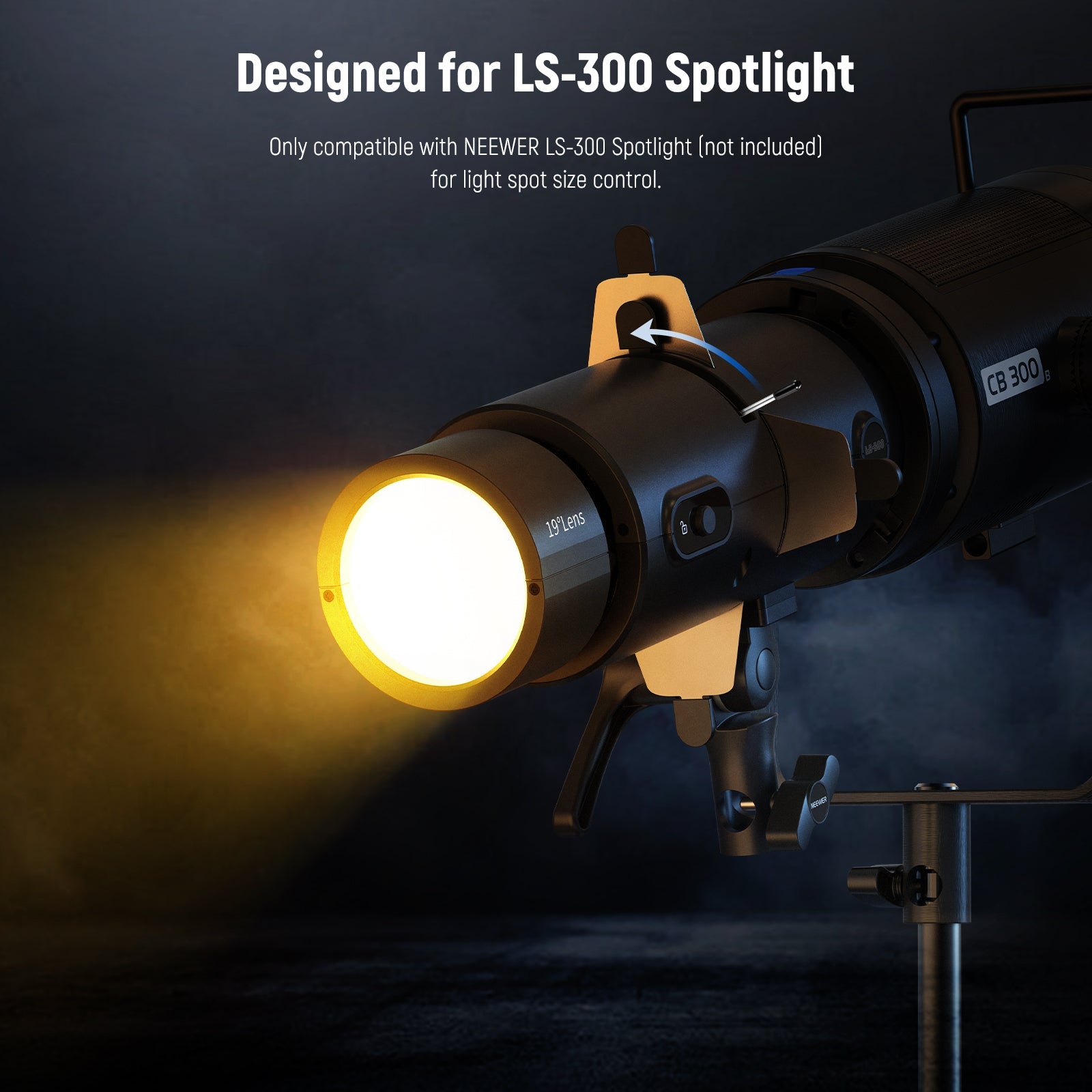 NEEWER Iris Shutter for LS-300 Spotlight - Thumbnail 2