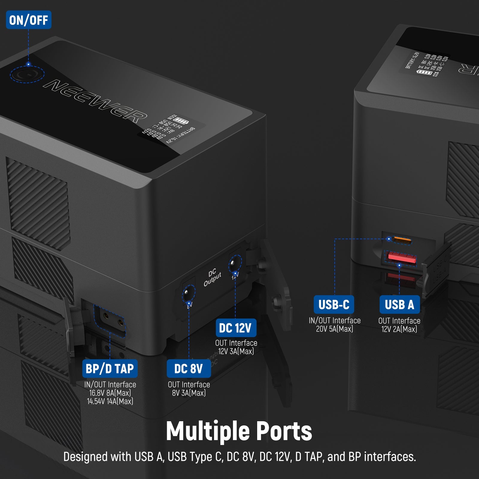 NEEWER V Mount Battery PS150E 10350mAh 150Wh – NEEWER.CA