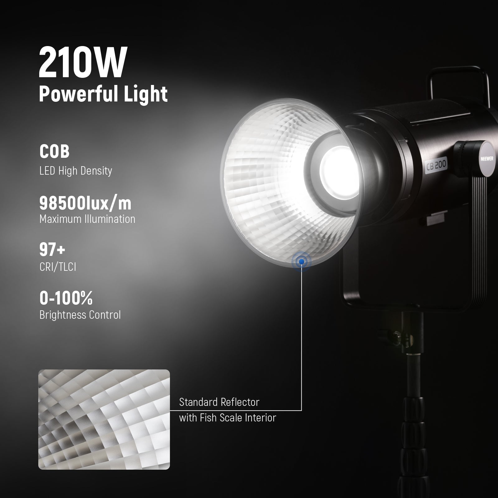 NEEWER CB200 210W LED Video Light - NEEWER – NEEWER.CA