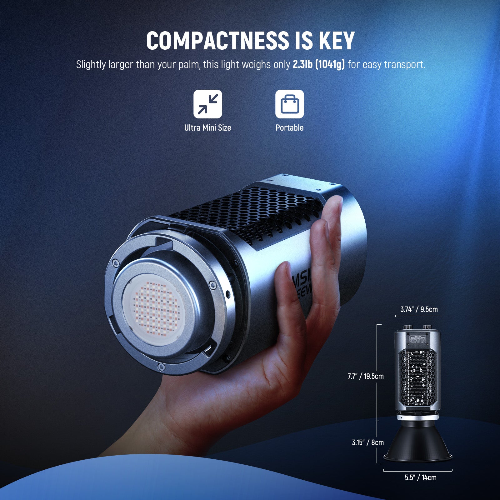 NEEWER MS150C 150W RGBWW LED Video Light