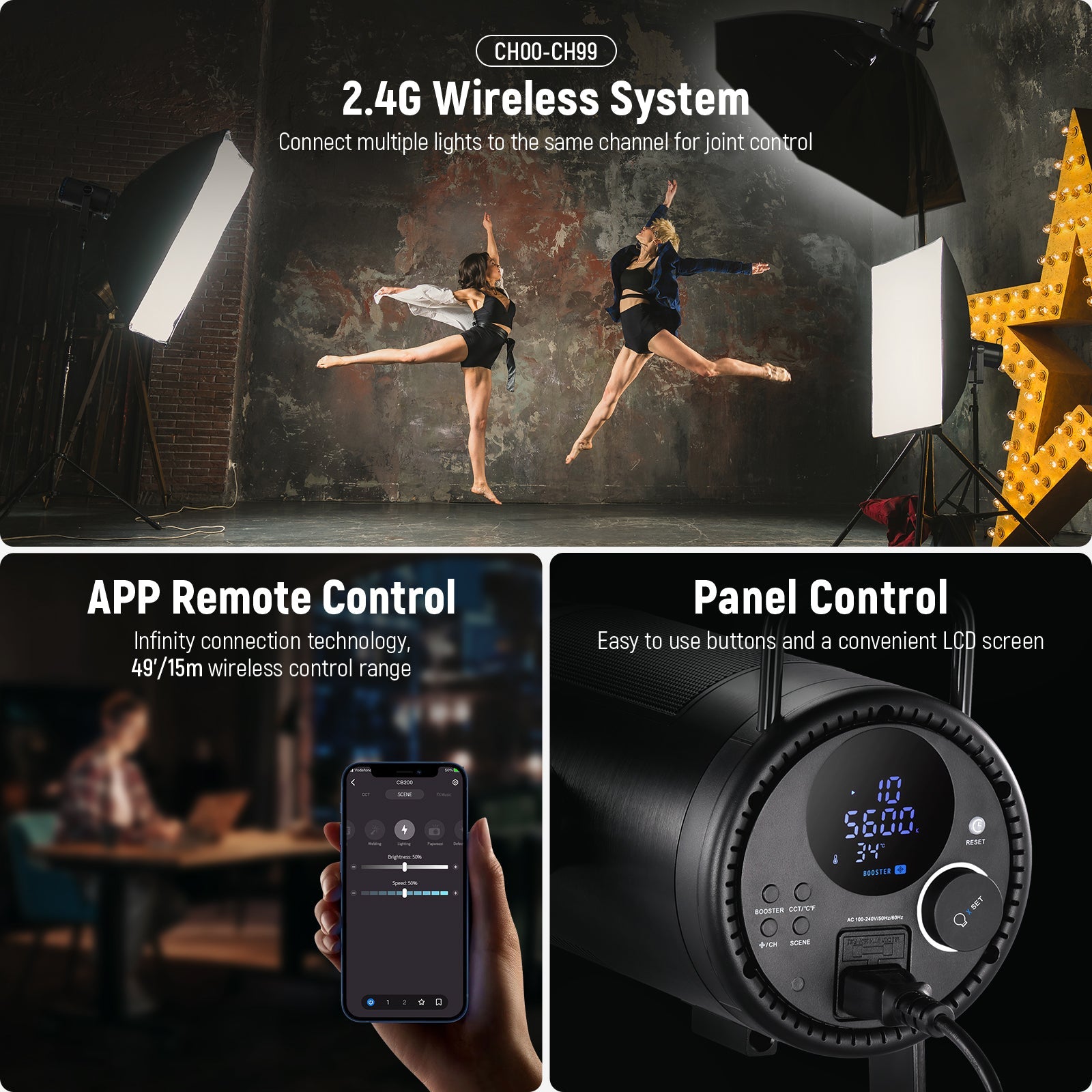 NEEWER CB200 210W LED Video Light - NEEWER – NEEWER.CA