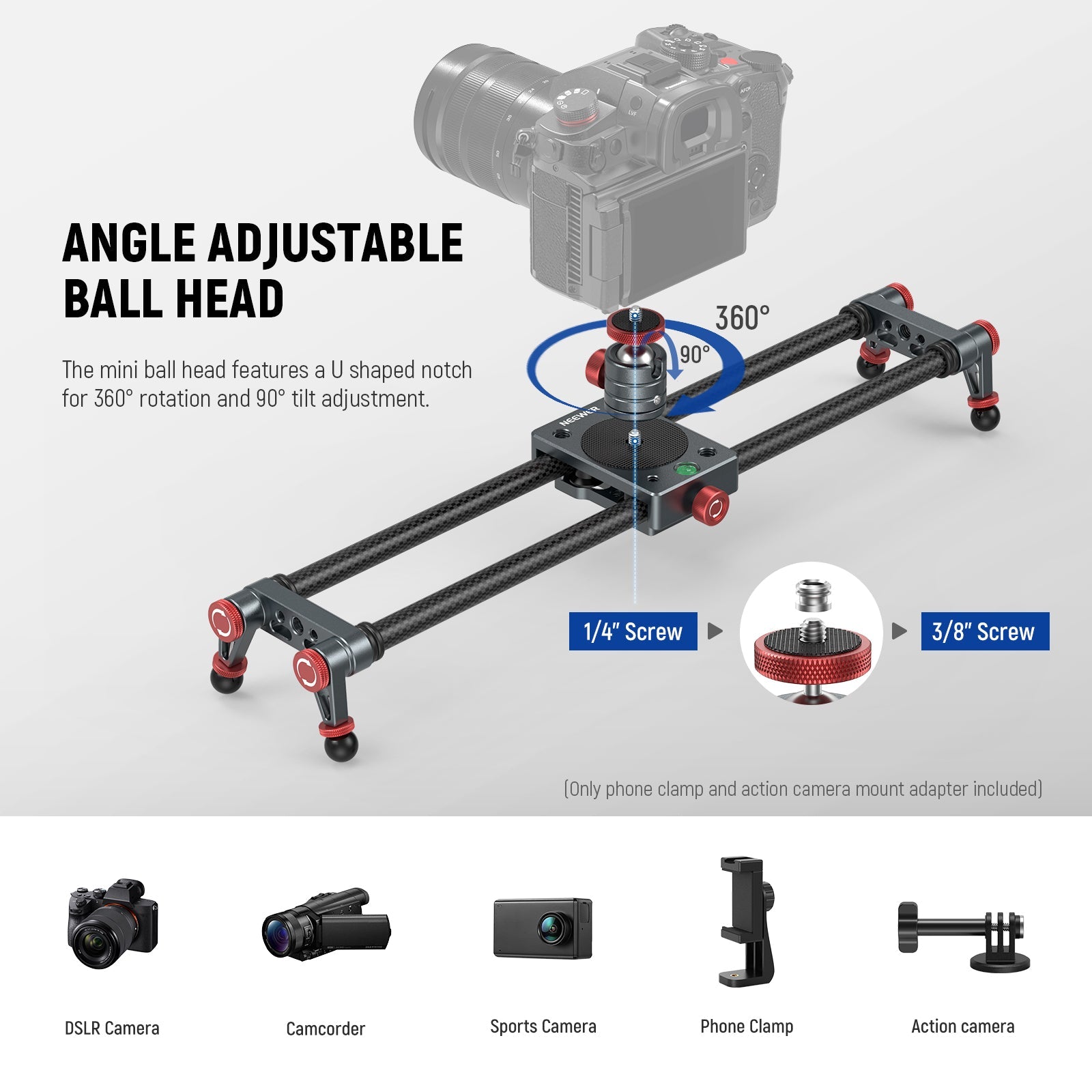 Neewer Camera Slider - Thumbnail 4