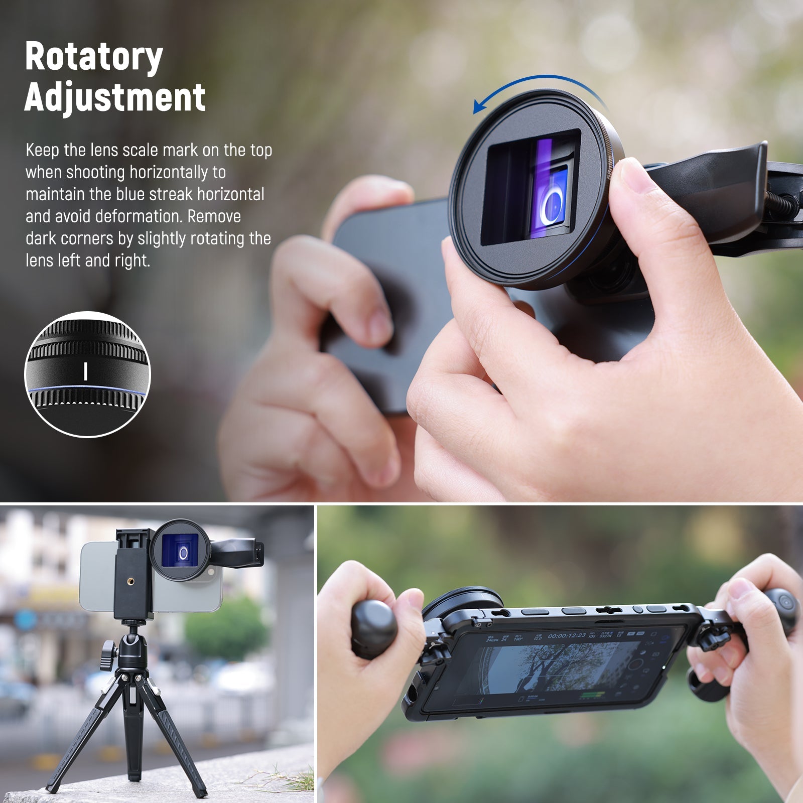 NEEWER LS-43 ULTRA 1.55x Blue Anamorphic Lens Kit – NEEWER.CA