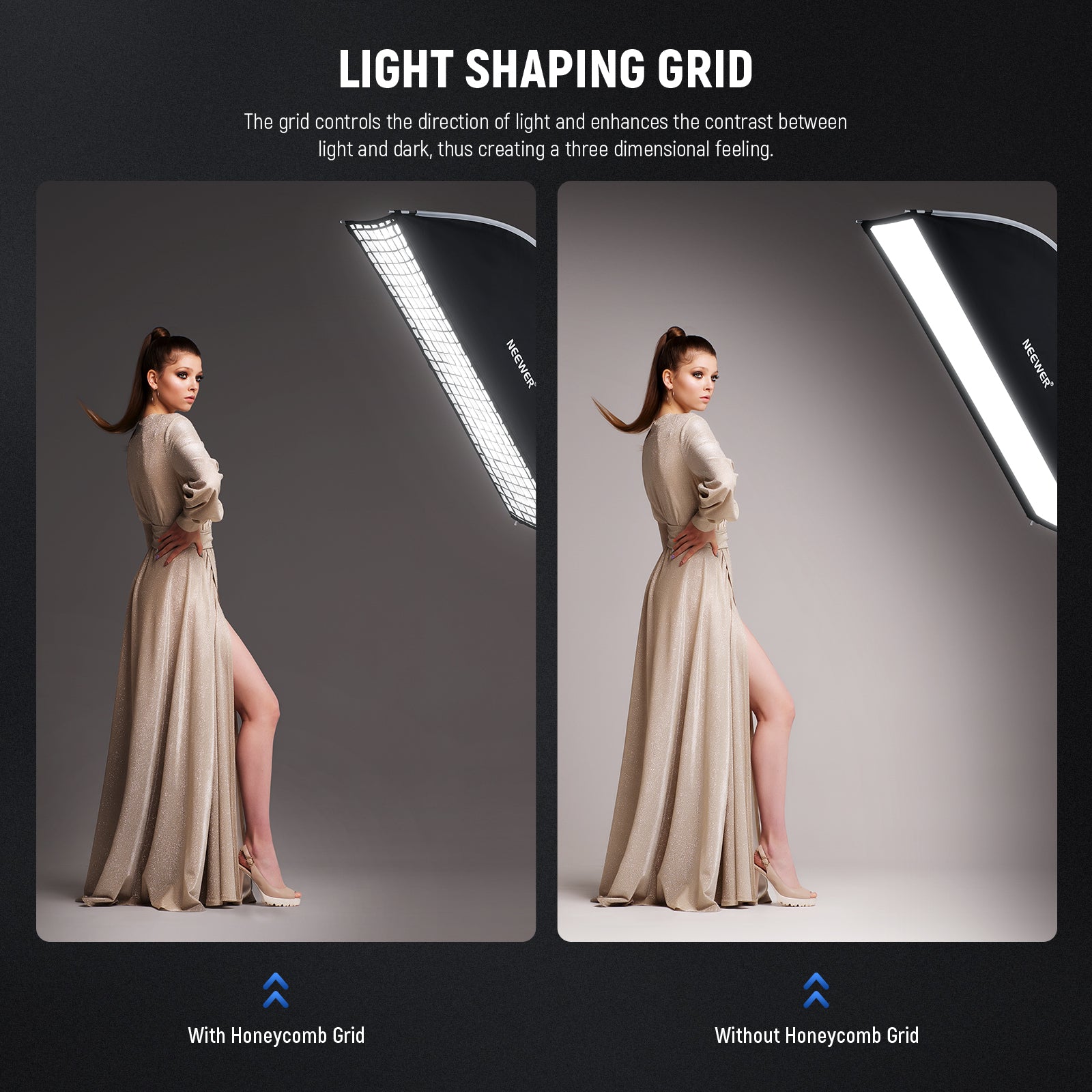 NEEWER NS16S Rectangular Softbox Quick Fold - NEEWER