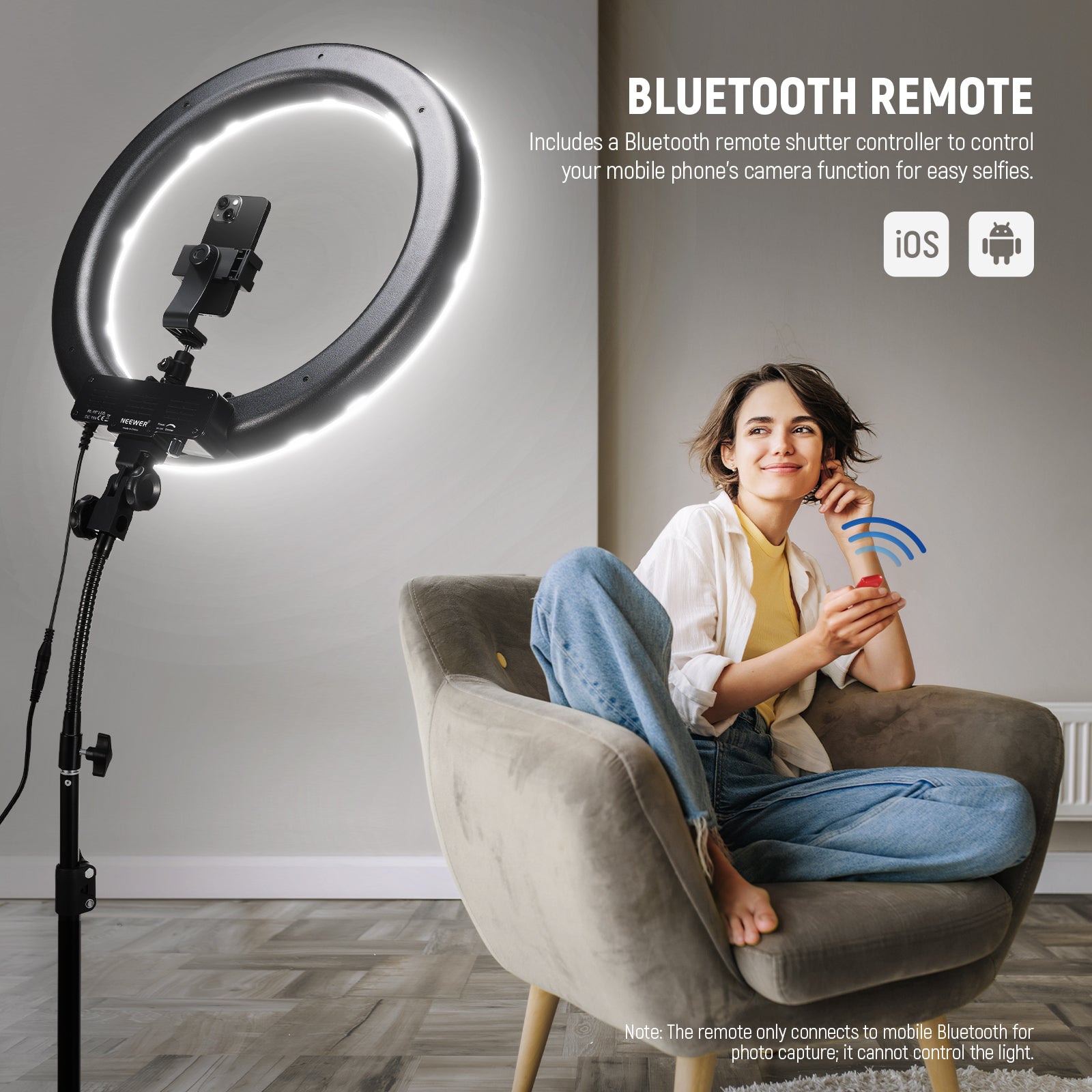 NEEWER RL-18 18 Inch 55W LED Ring Light Kit – NEEWER.CA