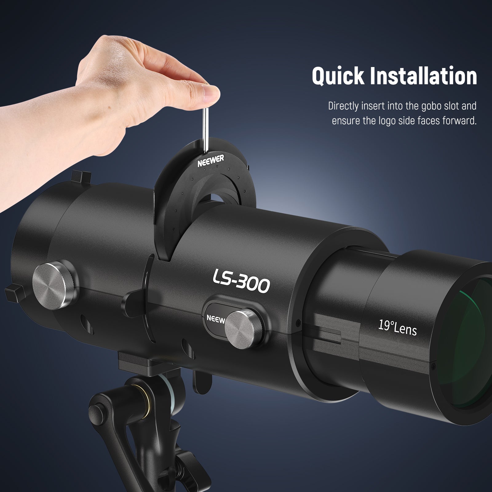 NEEWER Iris Shutter for LS-300 Spotlight