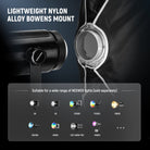 Lightweight Nylon Alloy Bowens Mount
