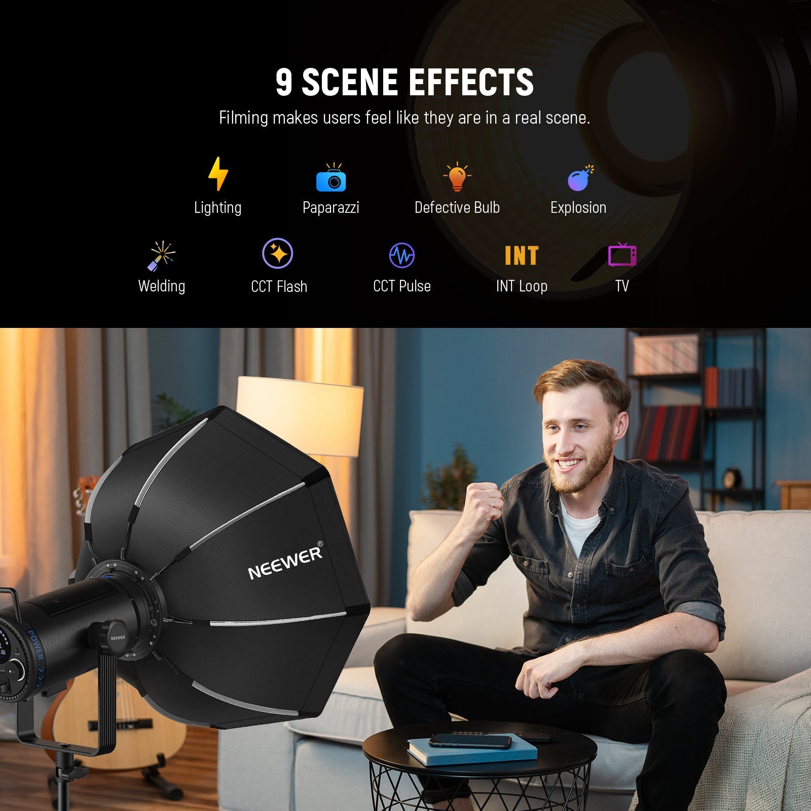 NEEWER CB200 210W LEDビデオライト NEEWER CB200 210W LED Video Light - NEEWER – NEEWER.CA