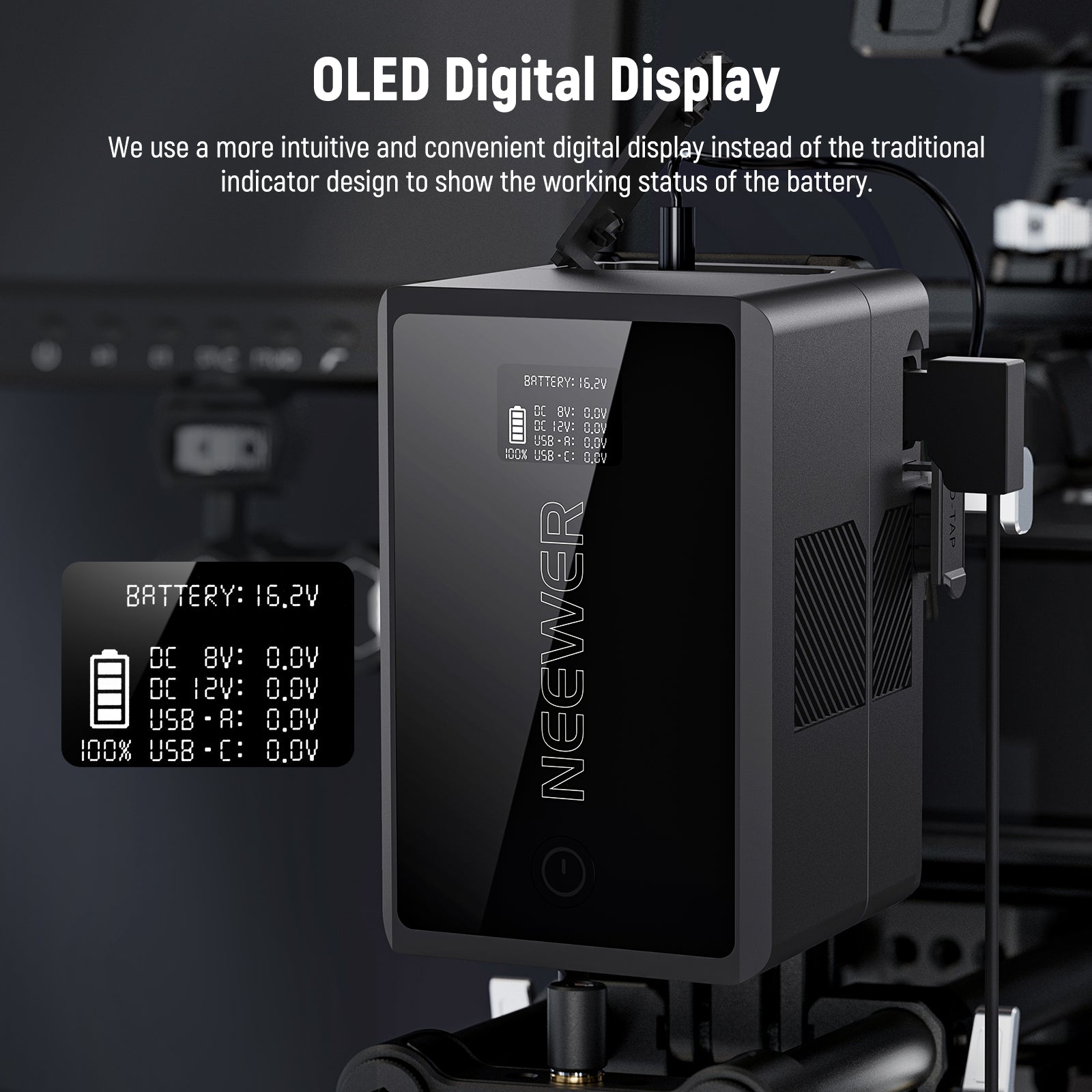 NEEWER V Mount Battery PS150E 10350mAh 150Wh – NEEWER.CA