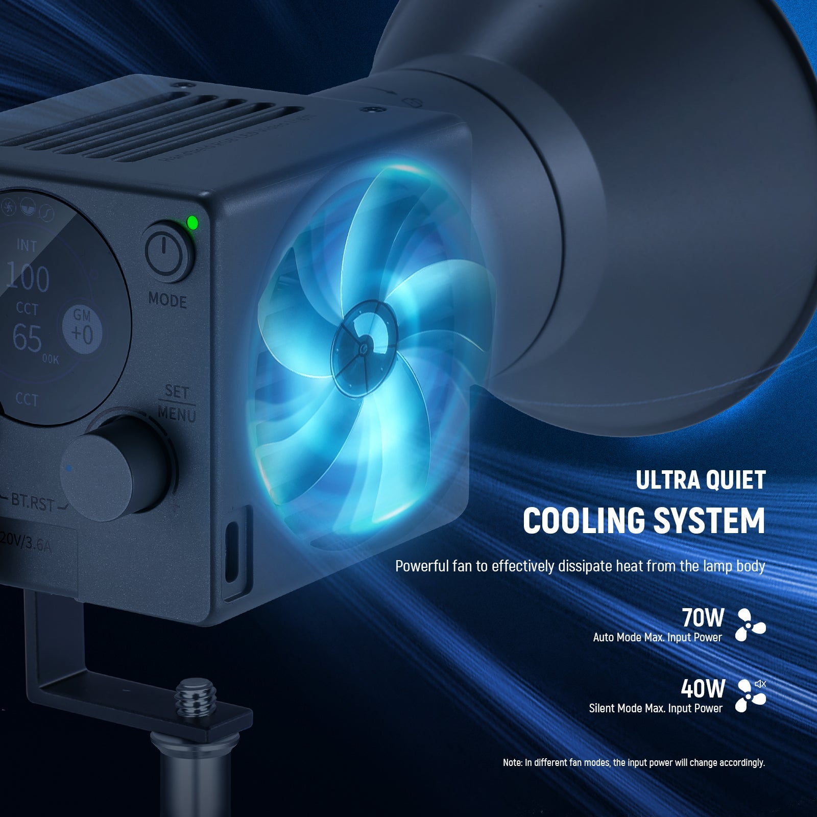 NEEWER HS60C 60W Portable RGB LED Video Light - NEEWER