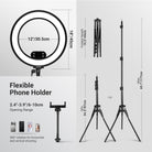 Accessories include a 19.3"-69.7" stand with reversible legs