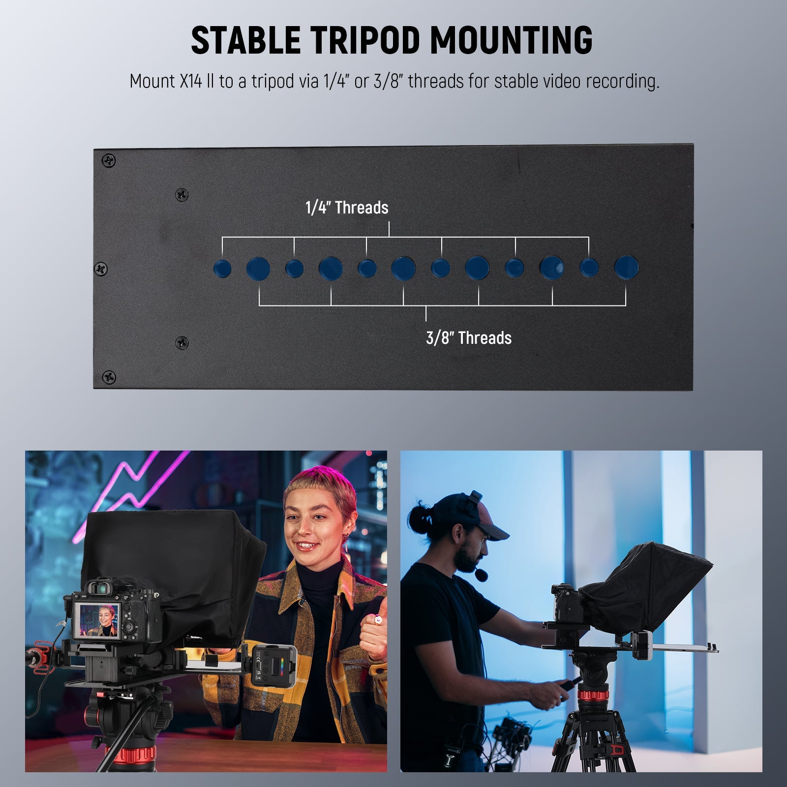 NEEWER X14 II All In One Teleprompter - NEEWER