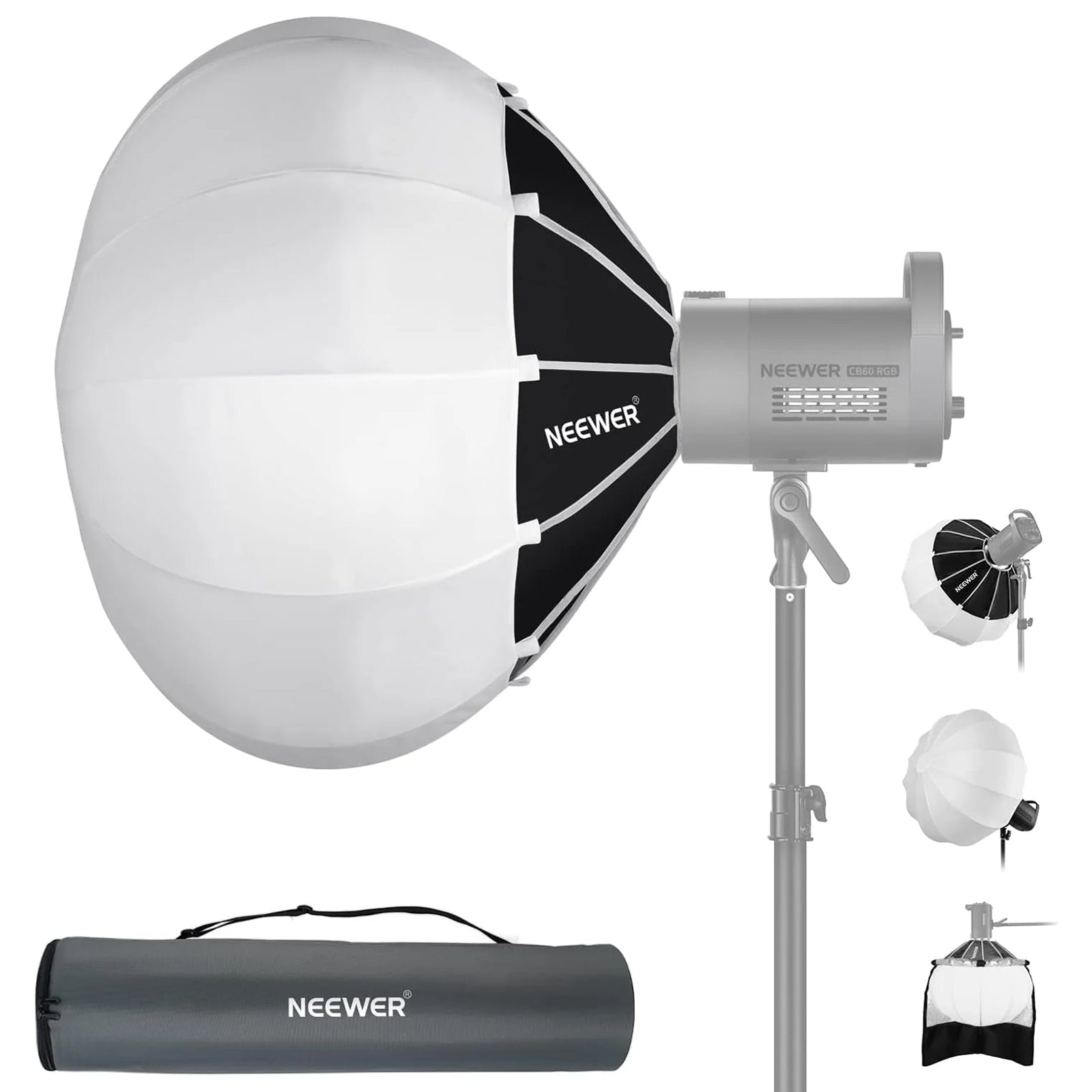 NEEWER Lantern Softbox One Step Quick Release - NEEWER