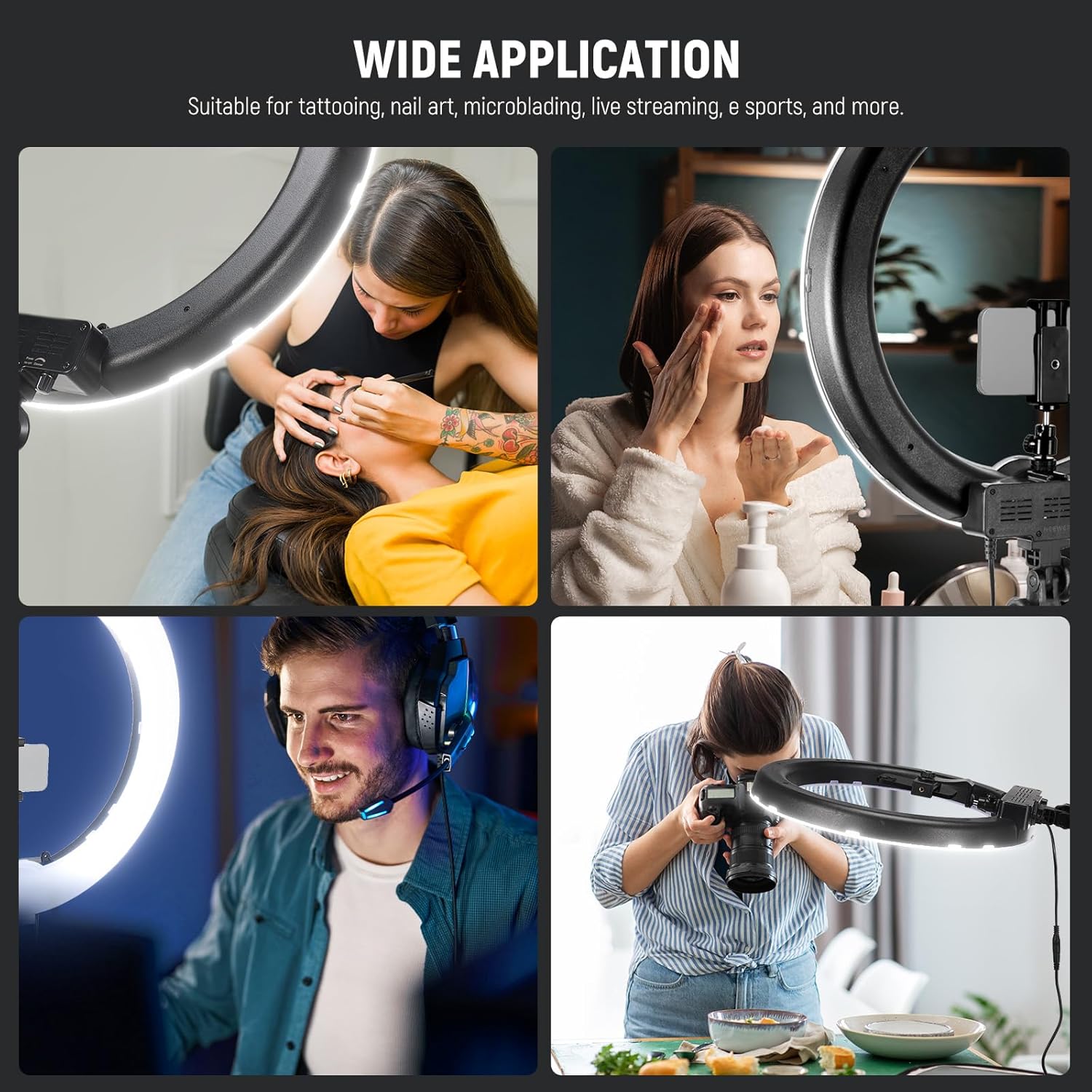 NEEWER RL-18 18 Inch 55W LED Ring Light Kit – NEEWER.CA