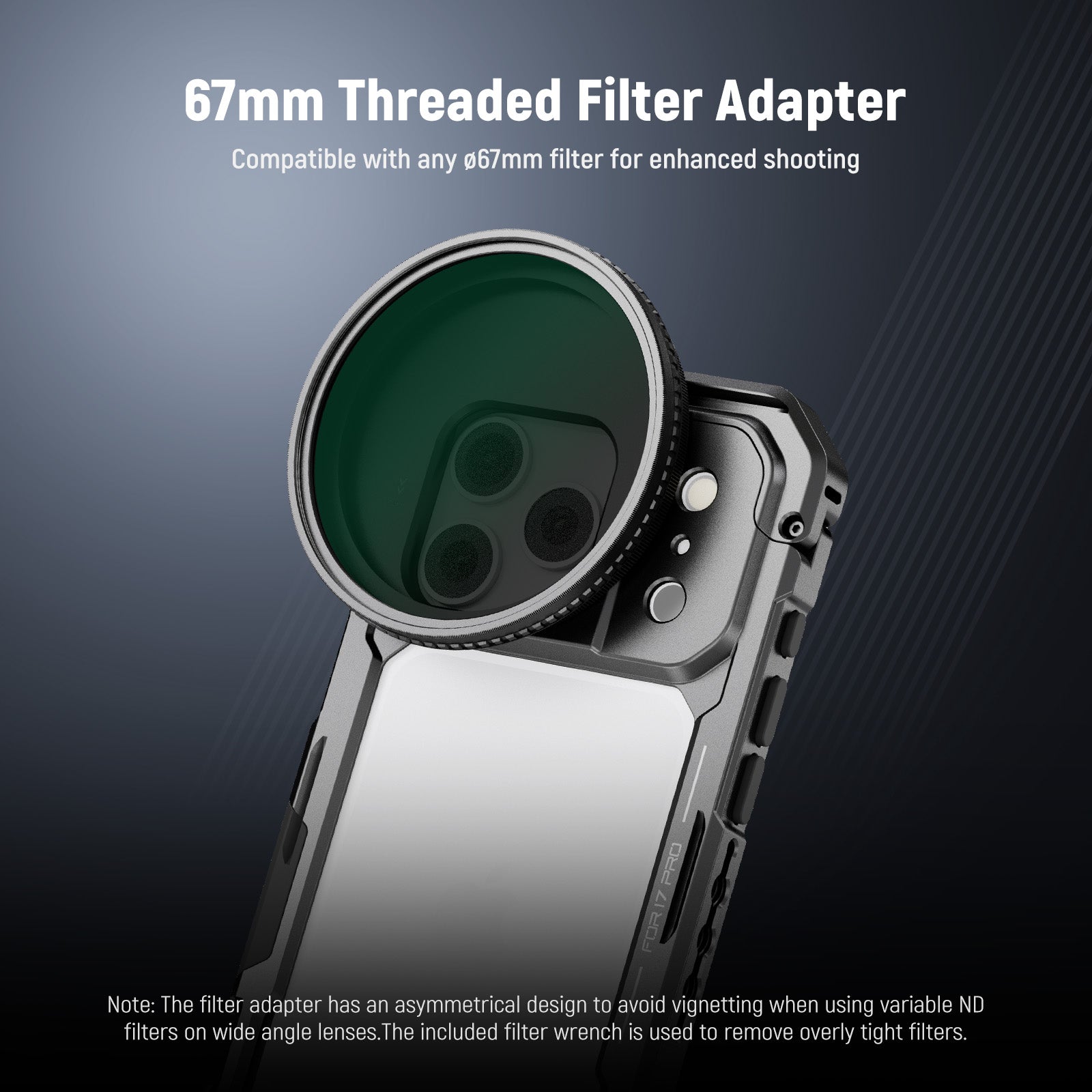 NEEWER PA143/PA144 Phone Cage Compatible with iPhone 17 Pro/Pro Max