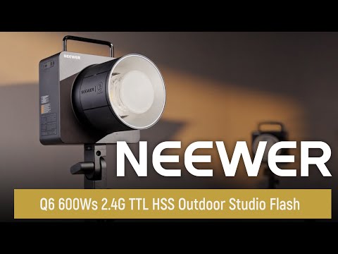NEEWER Q6 600Ws TTL HSS Outdoor Studio Flash –