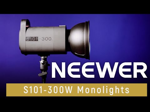 NEEWER S101-300W スタジオモノライト　撮影ライト　セット NEEWER S101-300W Monolight | Strobe Light Photography