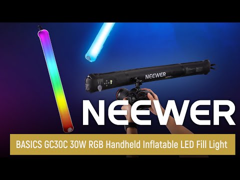 NEEWER GC30C 30W RGB Handheld Inflatable LED Fill Light - NEEWER