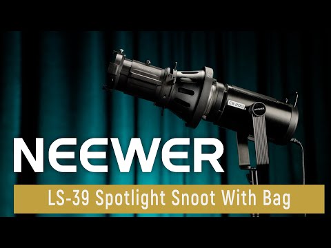 NEEWER LS-39 Spotlight Snoot With Bag - NEEWER – NEEWER.CA