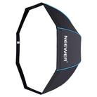 Neewer 31.5" /80cm Portable Octagonal Umbrella Softbox Portrait Product Photography (Black/Blue) - neewer.com