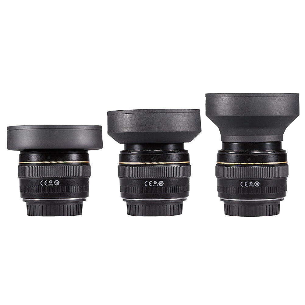 Neewer 52MM Lens Filter Kit:UV, CPL, FLD, ND2, ND4, ND8 and Lens Hood, Lens Cap for NIKON