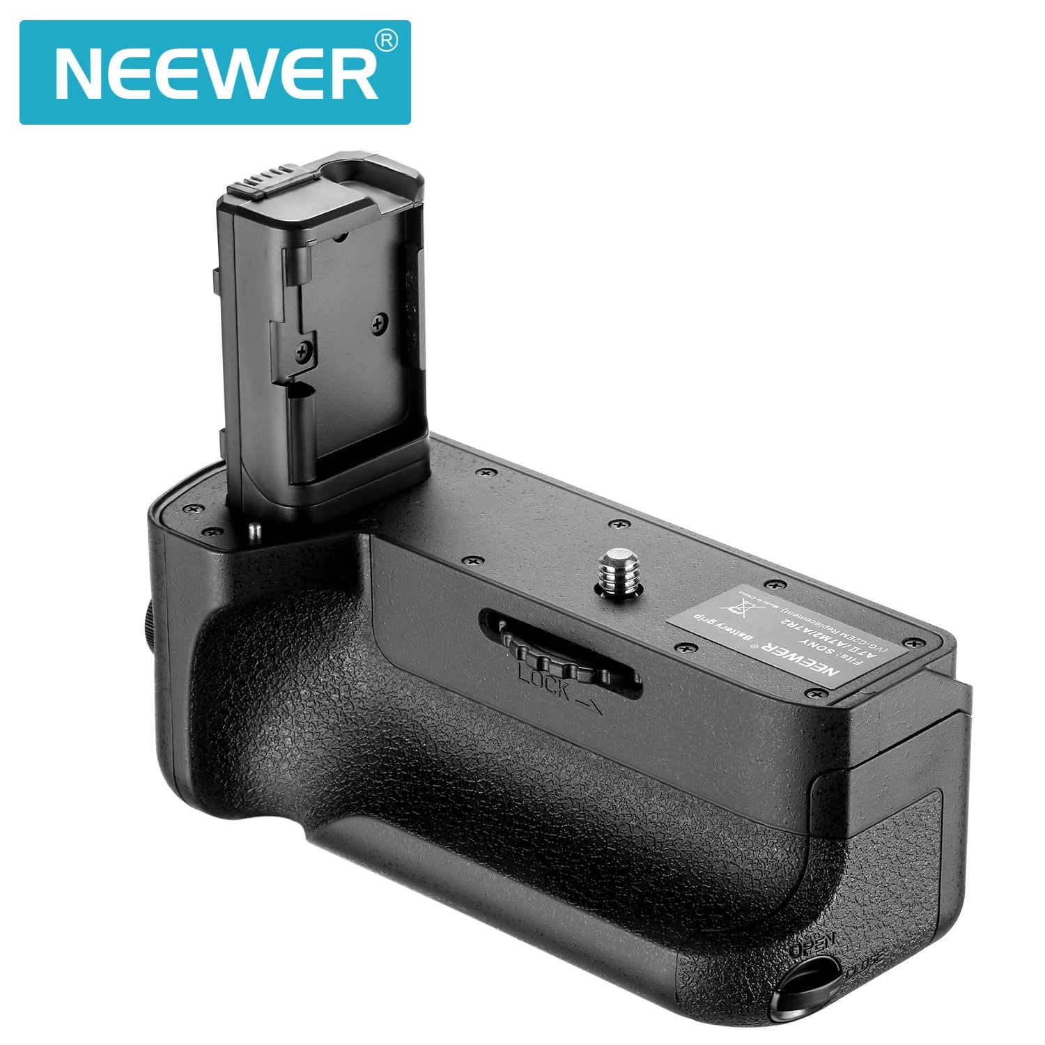 NEEWER Vertical Battery Grip Replacement, Compatible with Sony VG-C2EM  Works with NP-FW50 Battery for Sony A7 II A7S II and A7R II Cameras  (Battery