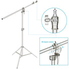 Neewer Photo Studio 2-in-1 Light Stand 48.4-151.5 inches Adjustable Height with 85-inch Boom Arm and Sandbag