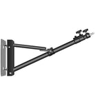 Neewer Wall Mounting Triangle Boom Arm, Support 180 Degree Rotation, Max Length 5.9 feet/180cm (Black)