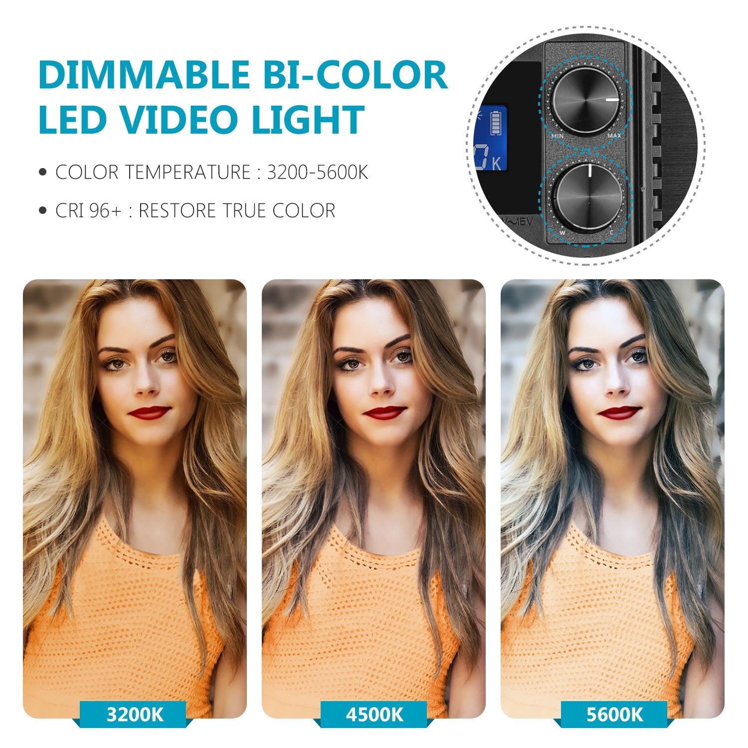 Neewer Bi-color LED Panel Lights