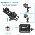 Neewer Upgraded Pro 4-Way Macro Focusing Rail Slider