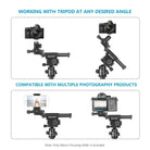 Neewer Upgraded Pro 4-Way Macro Focusing Rail Slider