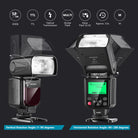 Neewer 750II TTL Flash Speedlite with LCD Display for Nikon DSLR Cameras - neewer.com