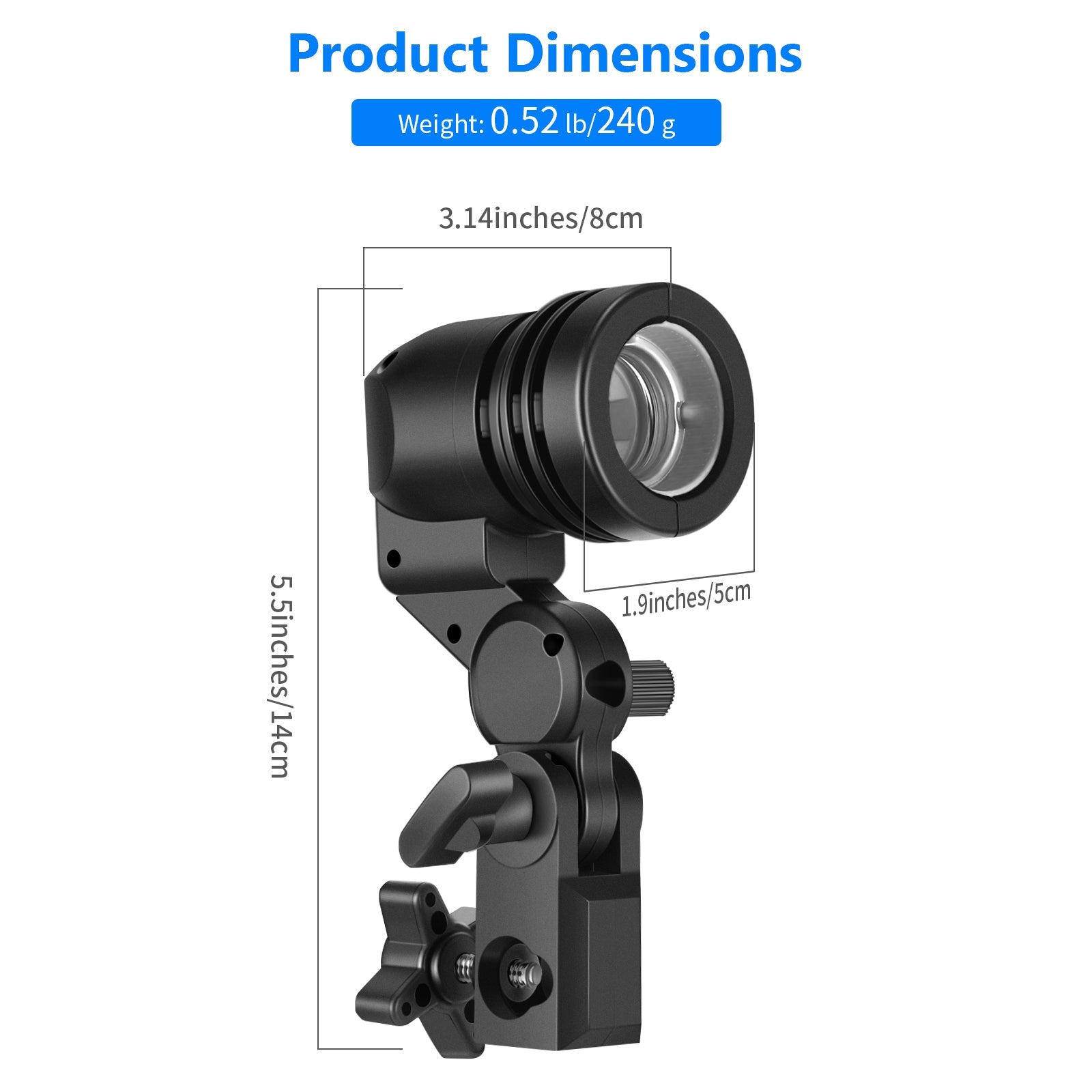 Neewer 2 Packs E27 Lamp Holder