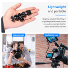 Neewer Cool Ballhead Multi-Function Double Ball Head with Cold Shoe Mount