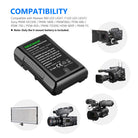 Neewer BP-95W(6600mAh) V-Mount/V-Lock Battery,