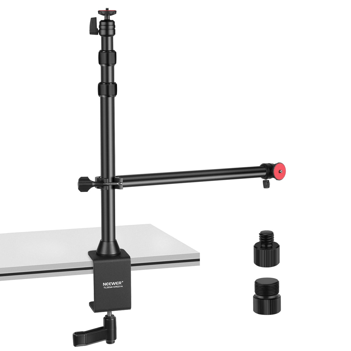 NEEWER Tabletop Camera Mount Light Stand With Flexible Arm - NEEWER