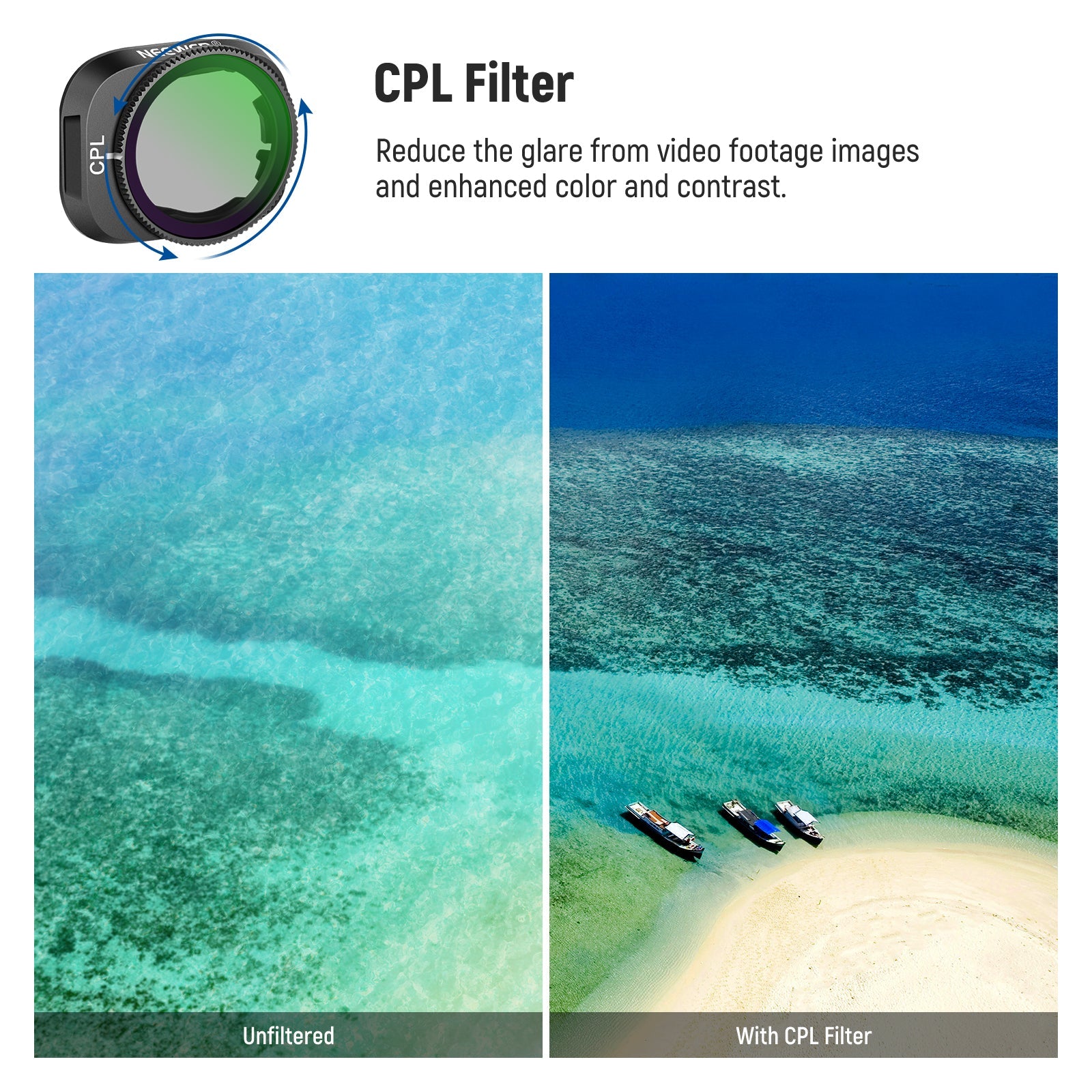 NEEWER Effects Filters and ND Filters For DJI Mini 3/Mini 3 Pro