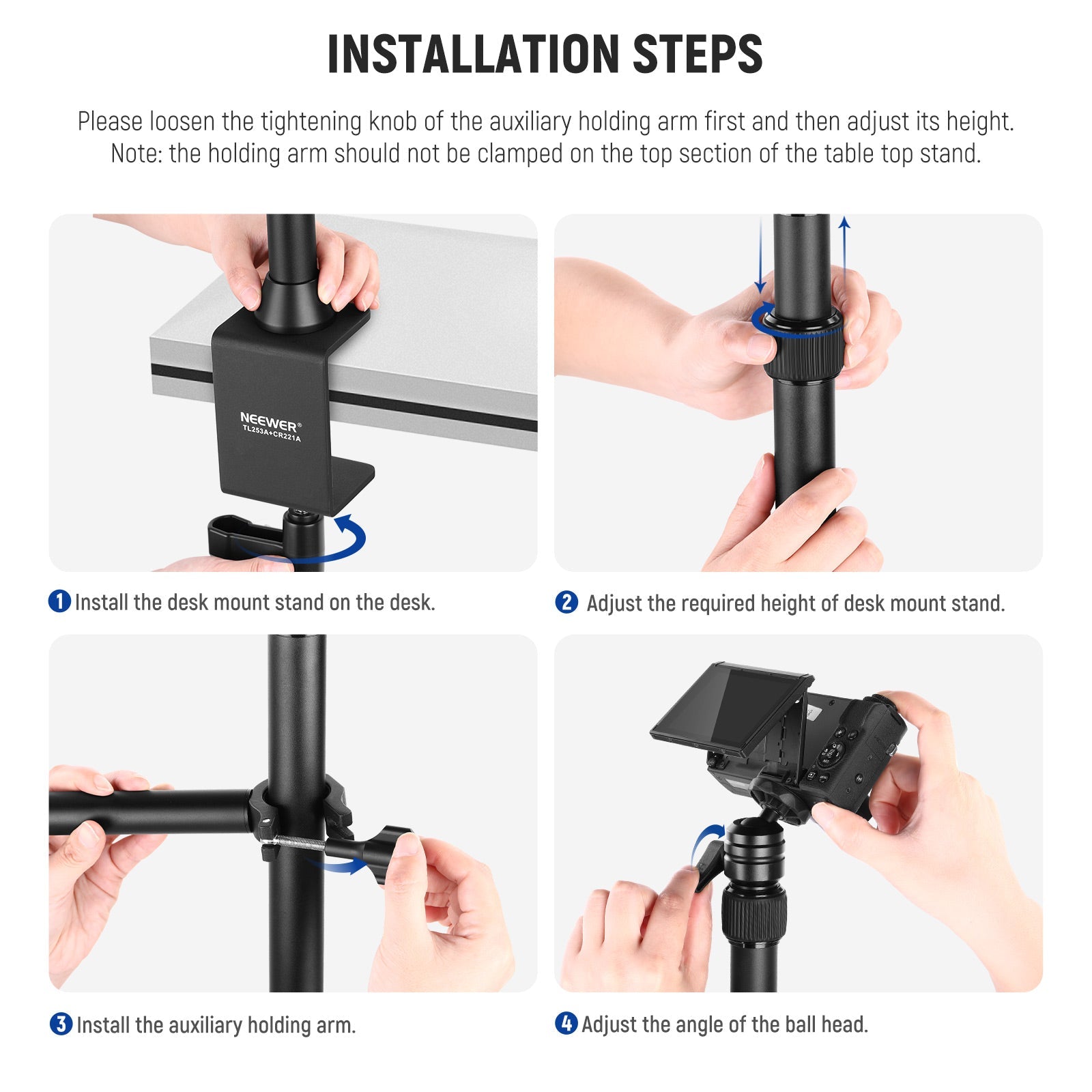 tabletop camera stand